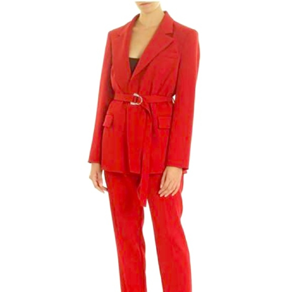 PINKO COLA JACKET RED LARGE